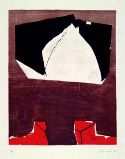 Giuseppe Santomaso - 2 Bll.: Angelo deviato. L\'arcata