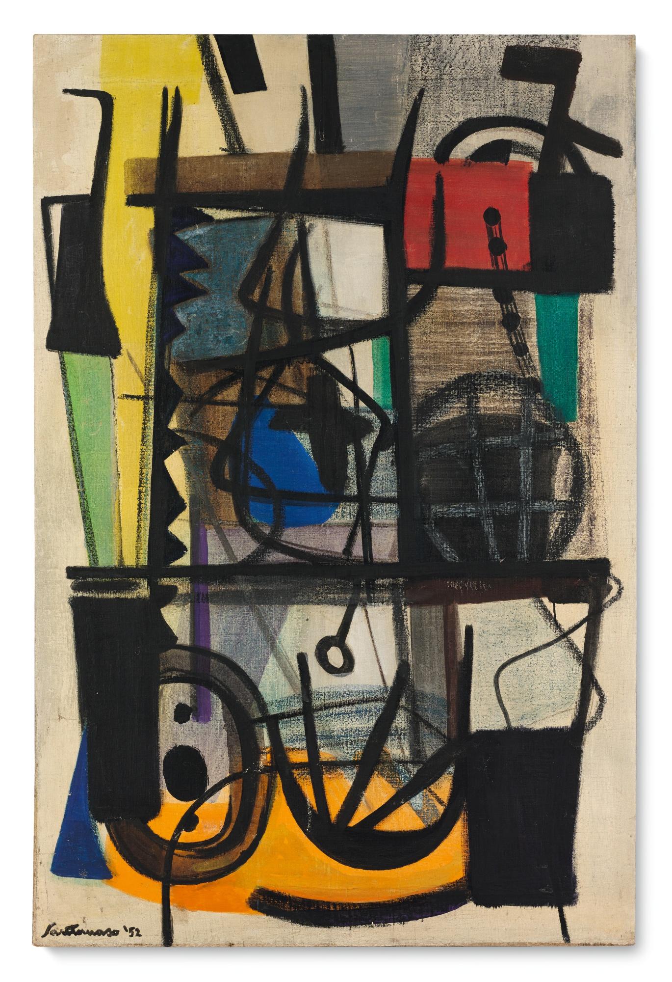 Giuseppe Santomaso - Granaio D\'Inverno