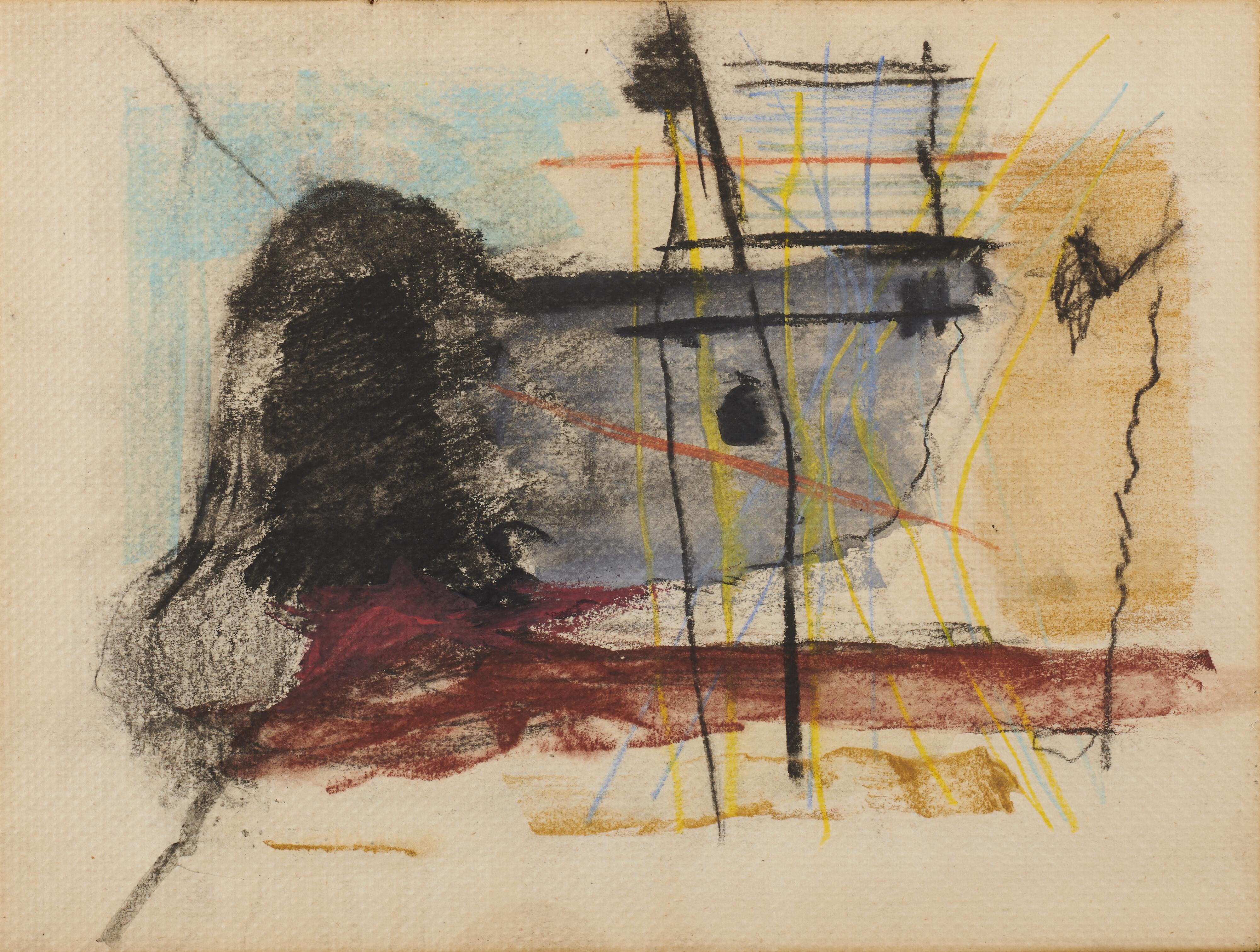 Giuseppe Santomaso - Muro del pescatore