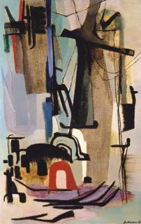 Giuseppe Santomaso - Paesaggio Industriale