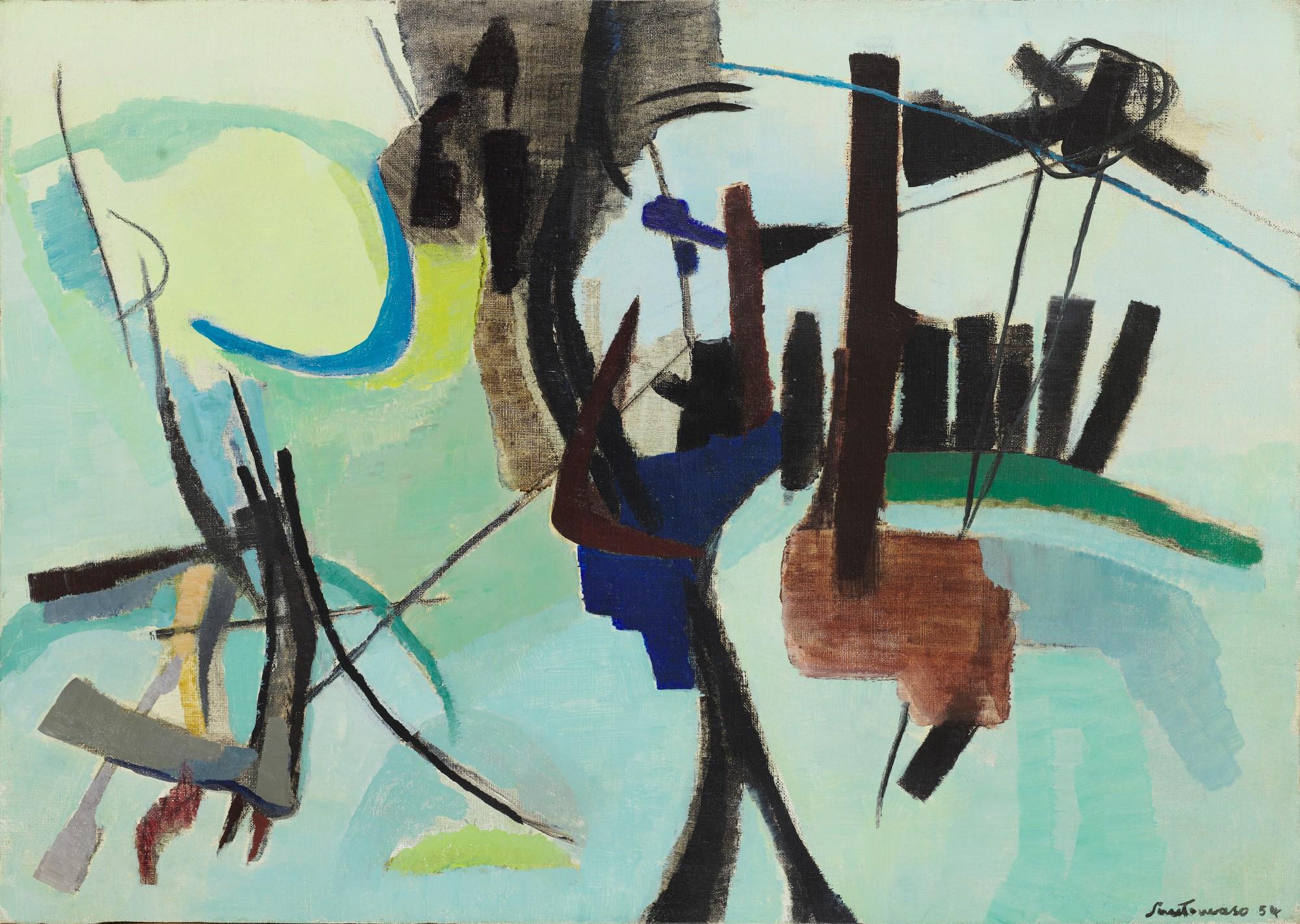 Giuseppe Santomaso - Piccolo ricordo verde