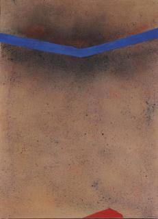 Giuseppe Santomaso - Spazio bruno