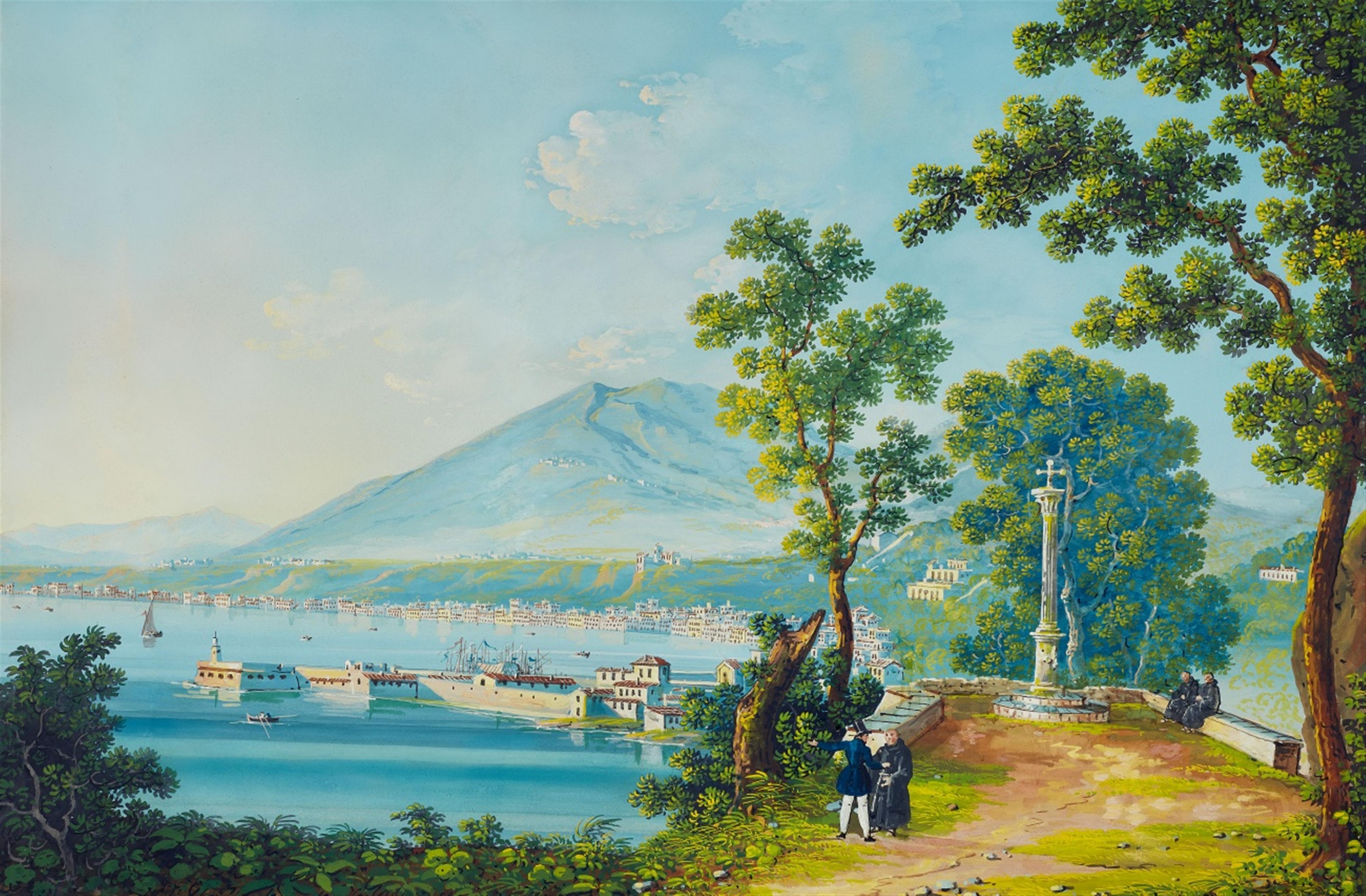 Giuseppe Scoppa - Ansicht von Castellamare