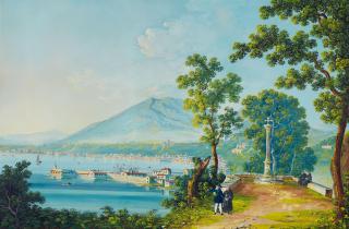 Giuseppe Scoppa - Ansicht von Castellamare