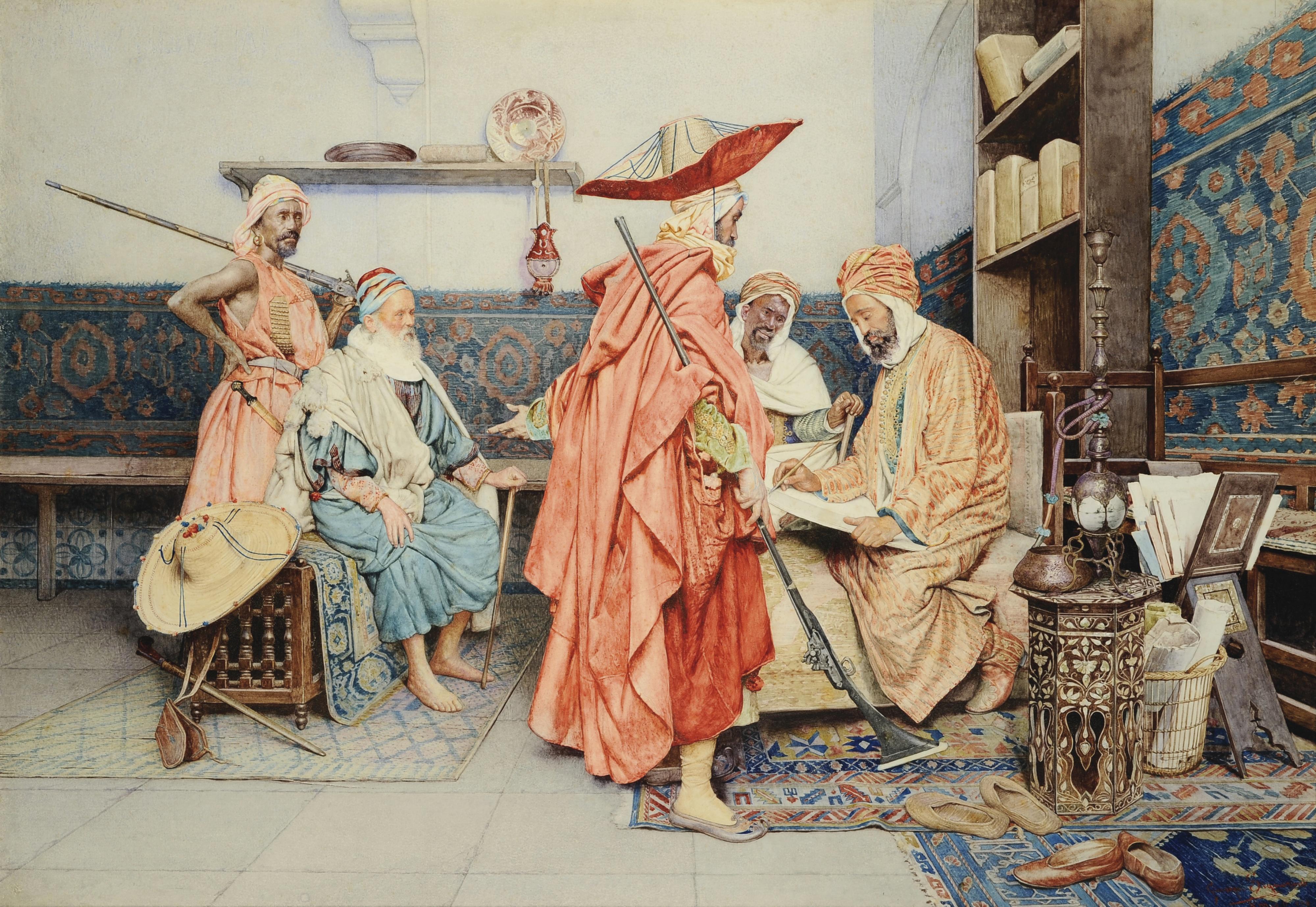 Giuseppe Signorini - Chez Le Cadigiuseppe Signorini ; At The \