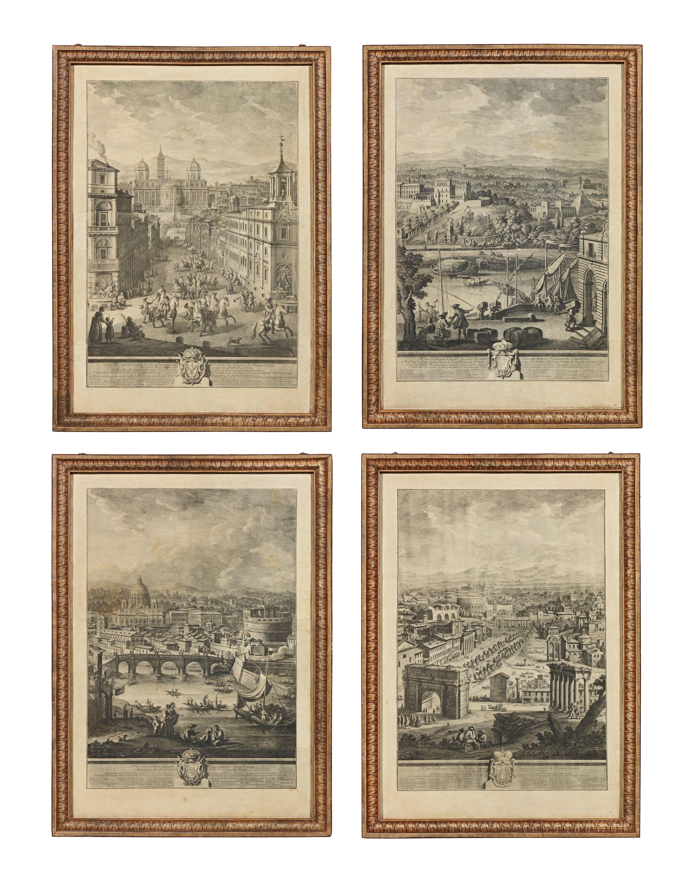 Giuseppe Vasi - Four Views of Rome 4