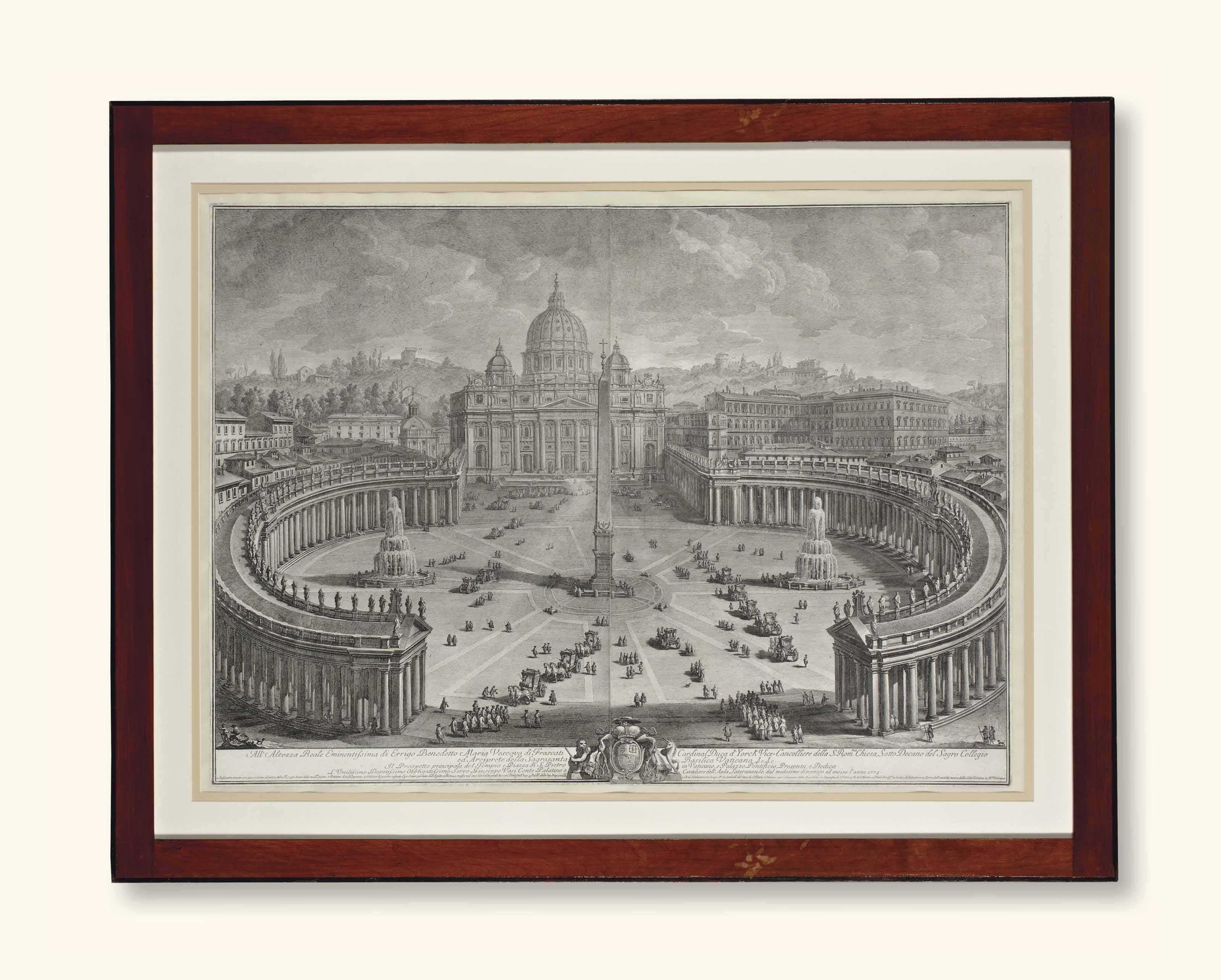 Giuseppe Vasi - Le Vatican