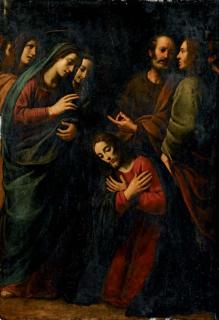 Giuseppe Vermiglio - Commiato di Cristo dalla Vergine