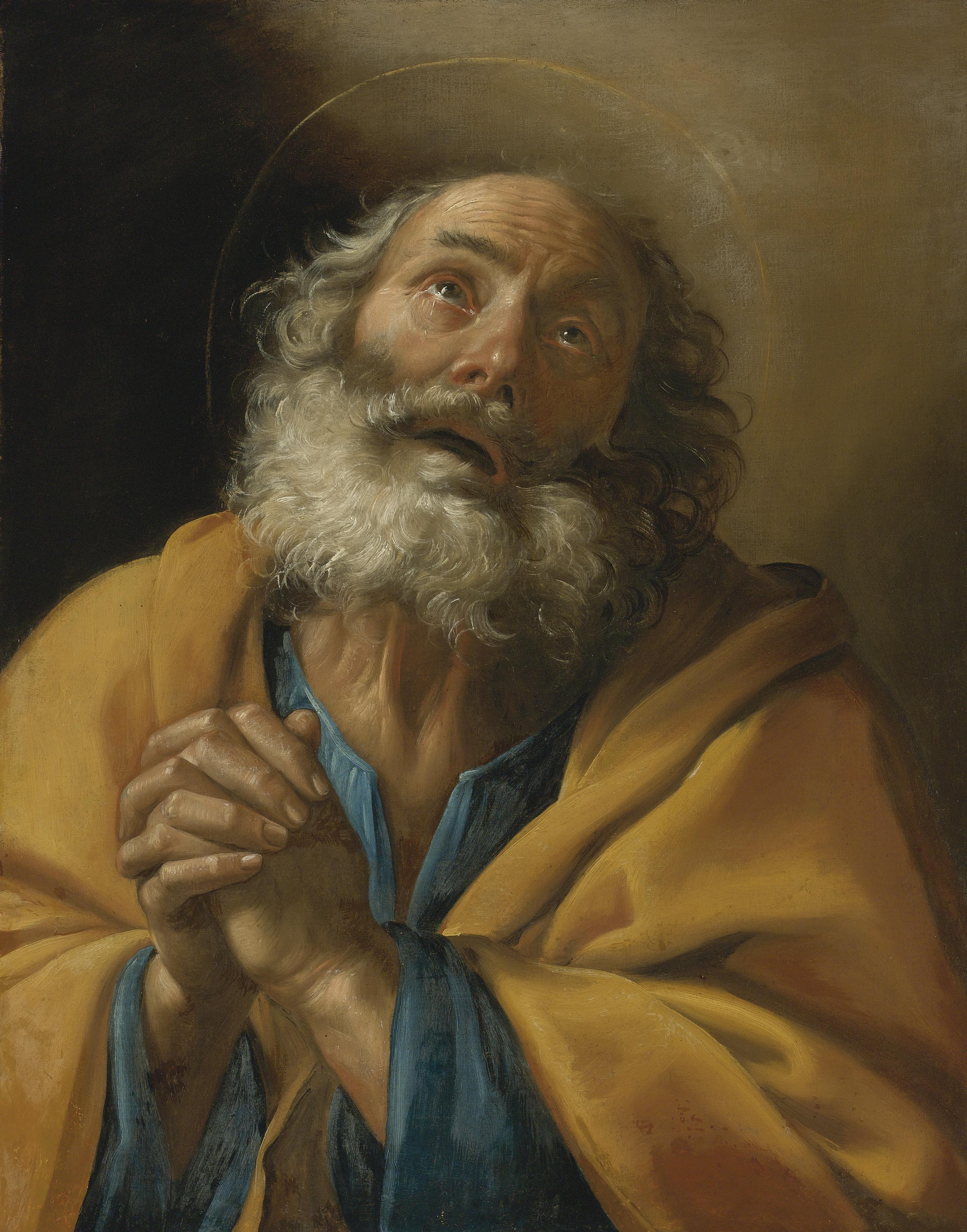 Giuseppe Vermiglio - Penitent Saint Peter
