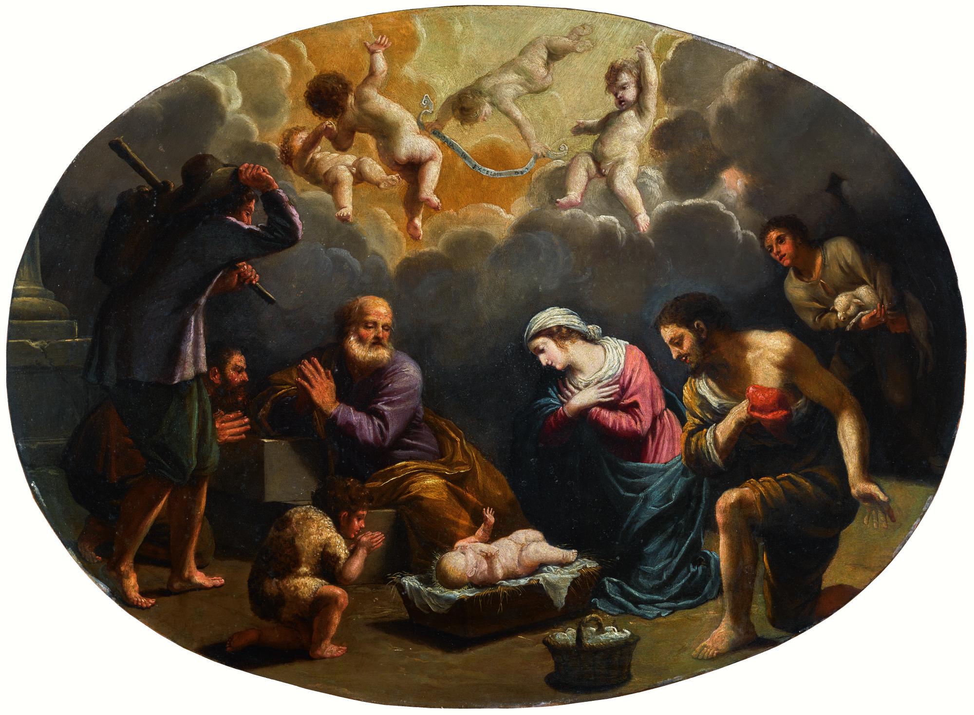 Giuseppe Vermiglio - The Adoration Of The Shepherds