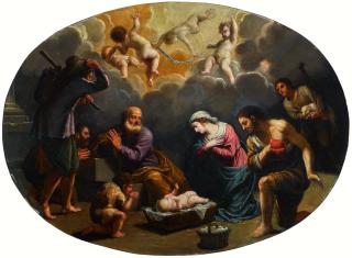 Giuseppe Vermiglio - The Adoration Of The Shepherds