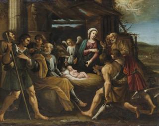 Giuseppe Vermiglio - The Adoration Of The Shepherds