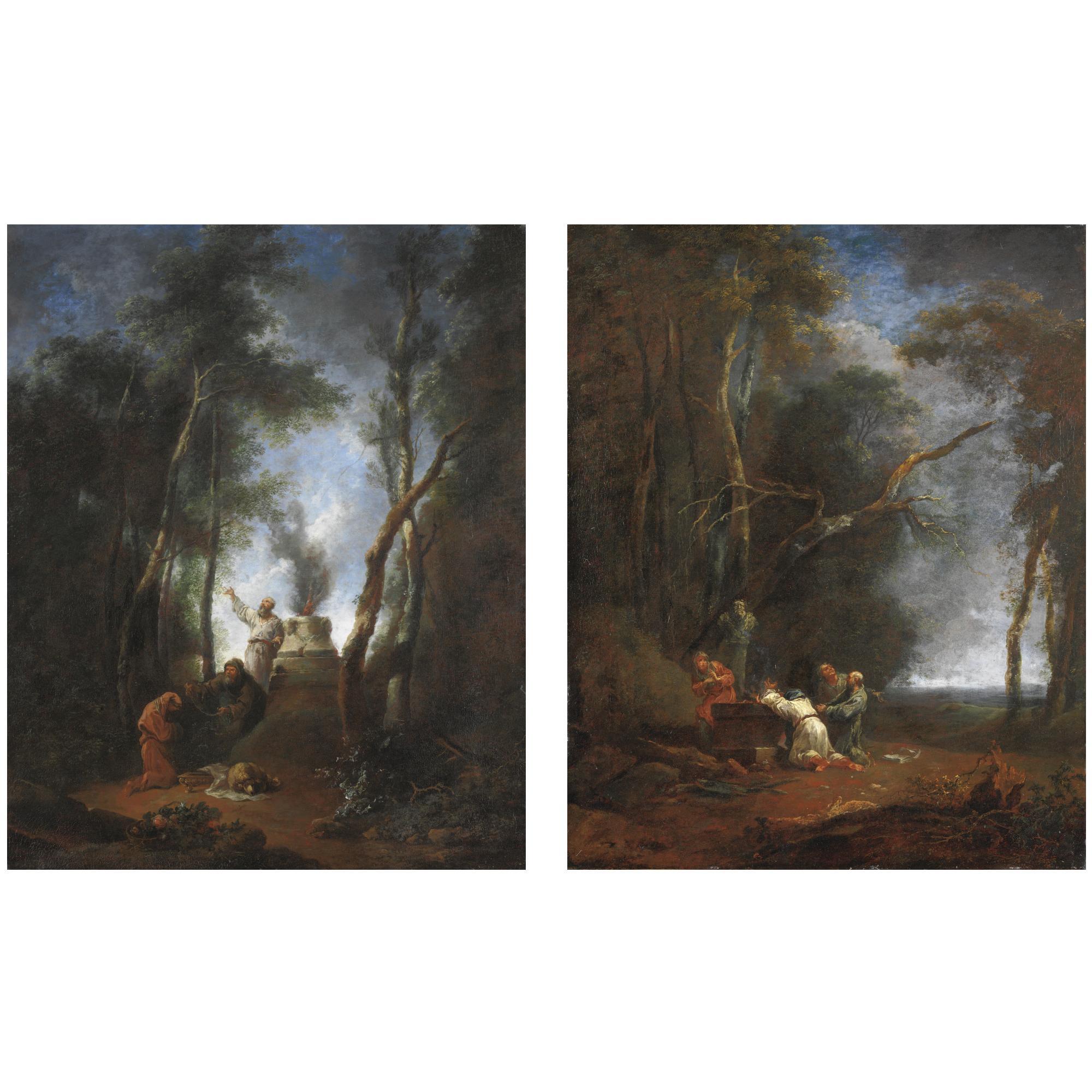 Giuseppe Zocchi - Sacrifici Pagani