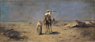 Giustinia Orsini - An Arab Encampment in the Desert