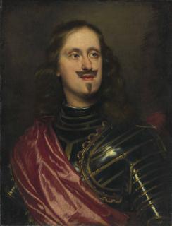 Giusto Suttermans - Giovan Carlo di Cosimo II de Medici (1611-1663), in armor and a red sash, bust-length