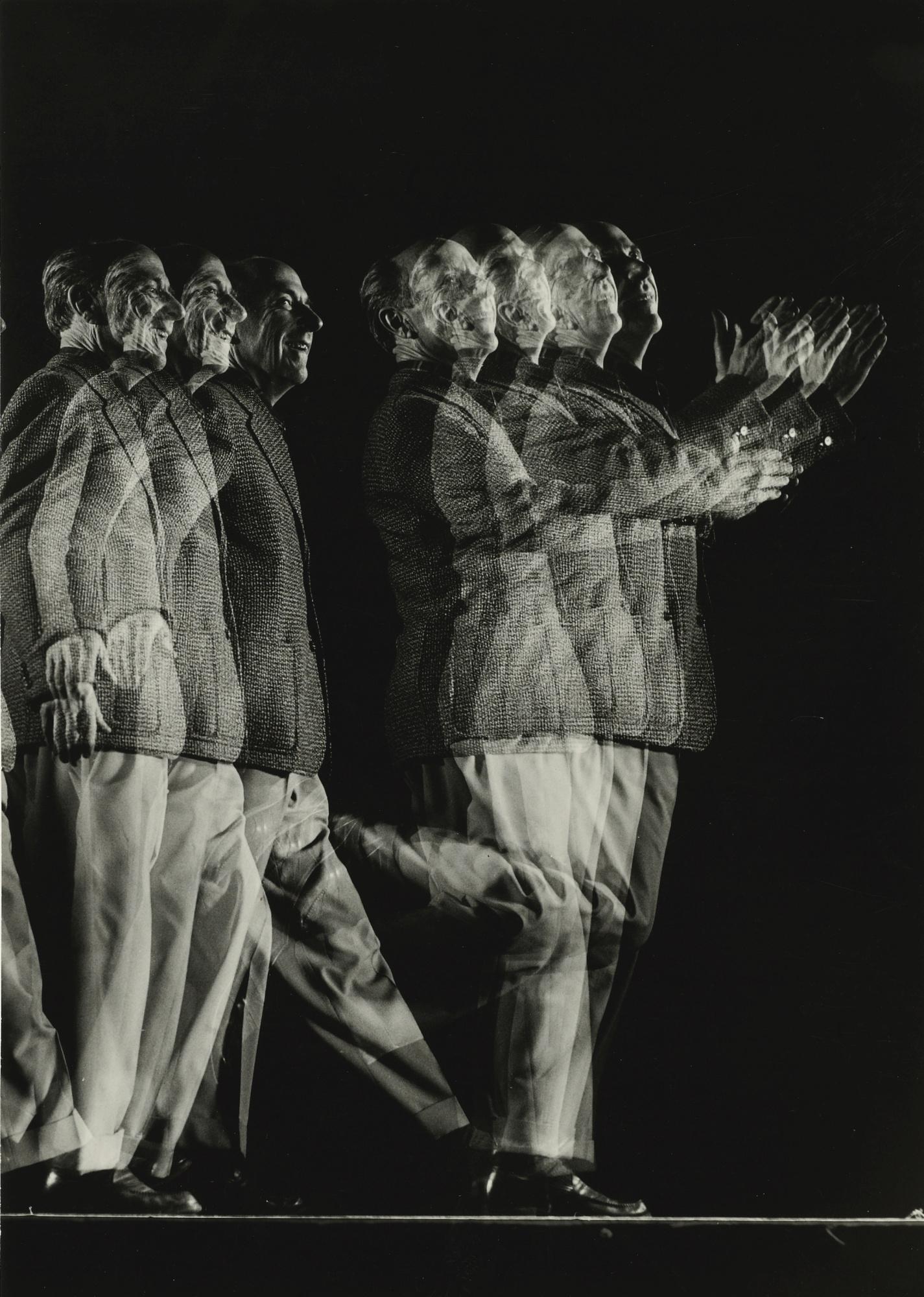 Gjon Mili - Edward Weston (Stroboscopic Portrait)