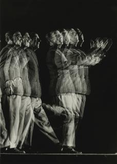 Gjon Mili - Edward Weston (Stroboscopic Portrait)