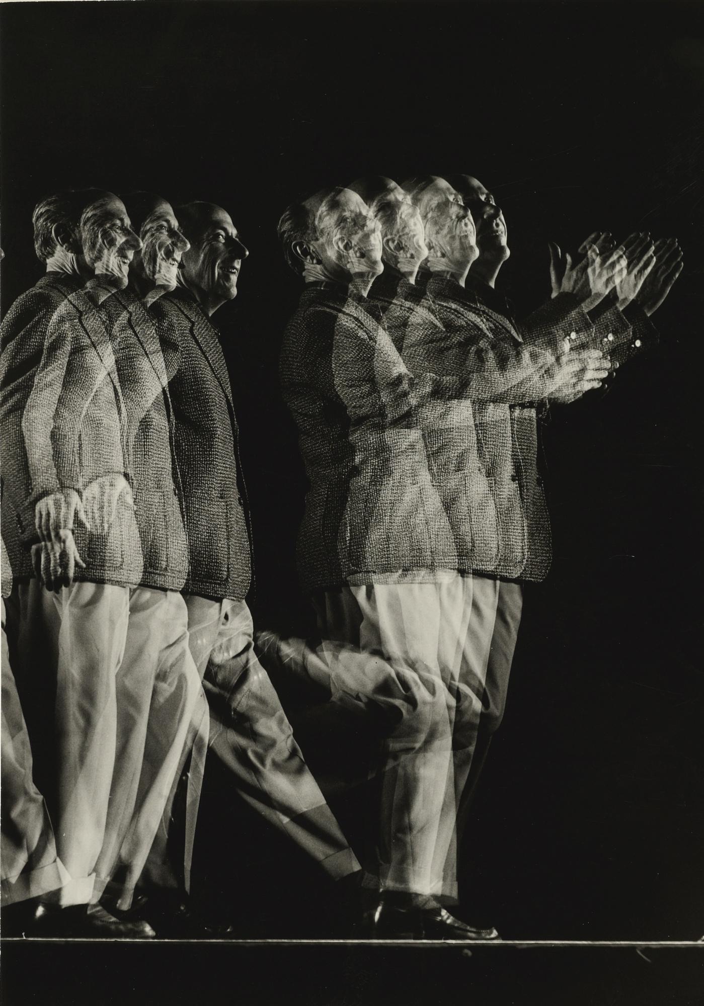 Gjon Mili - Edward Weston (Stroboscopic Portrait)