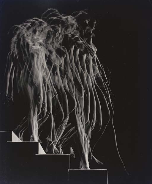 Gjon Mili - Nude Descending A Staircase, 1950