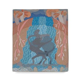 Gladys Nilsson - By a Waterfall ....., 1973