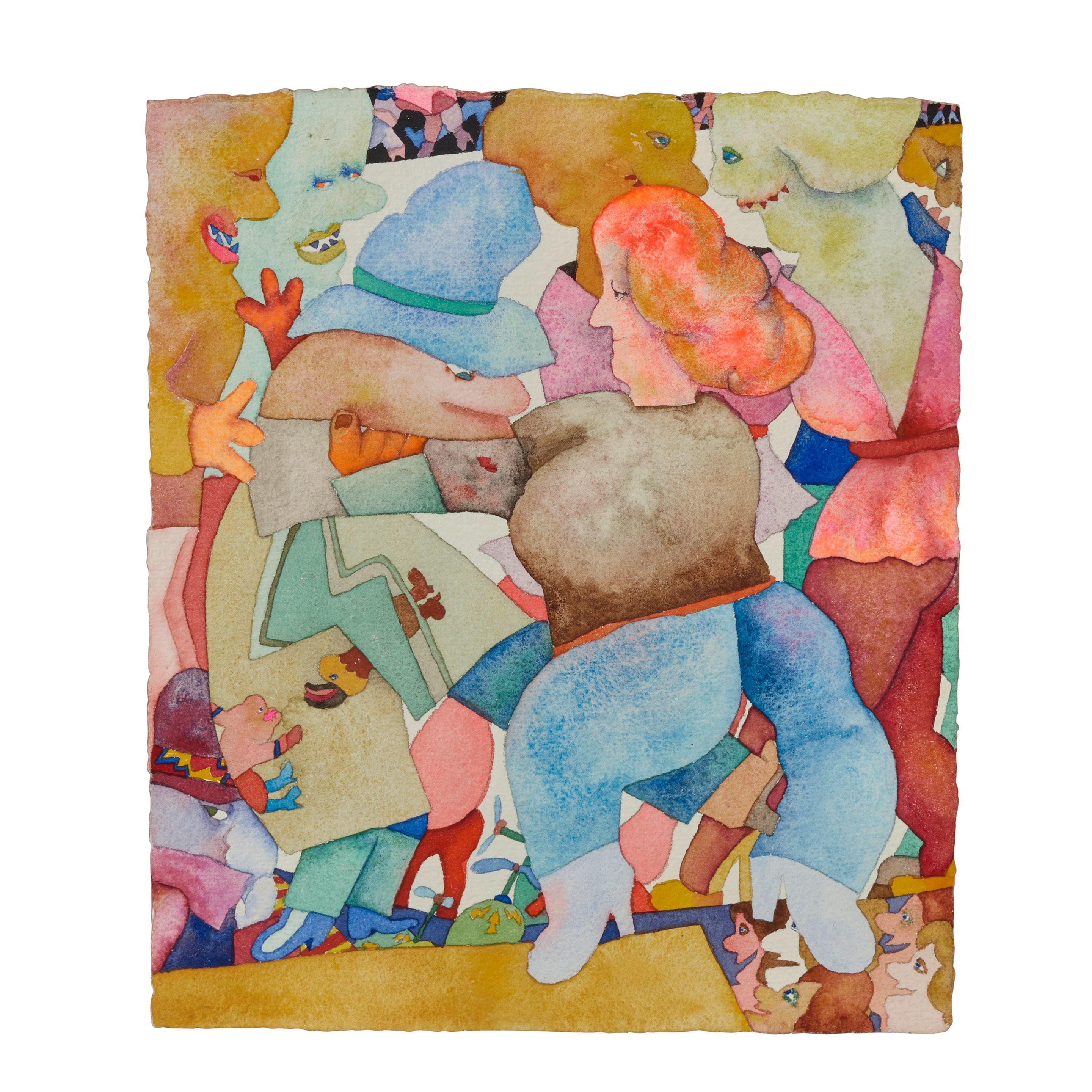 Gladys Nilsson - Danzin, circa 1980s-90s