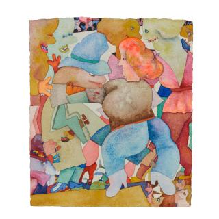 Gladys Nilsson - Danzin, circa 1980s-90s