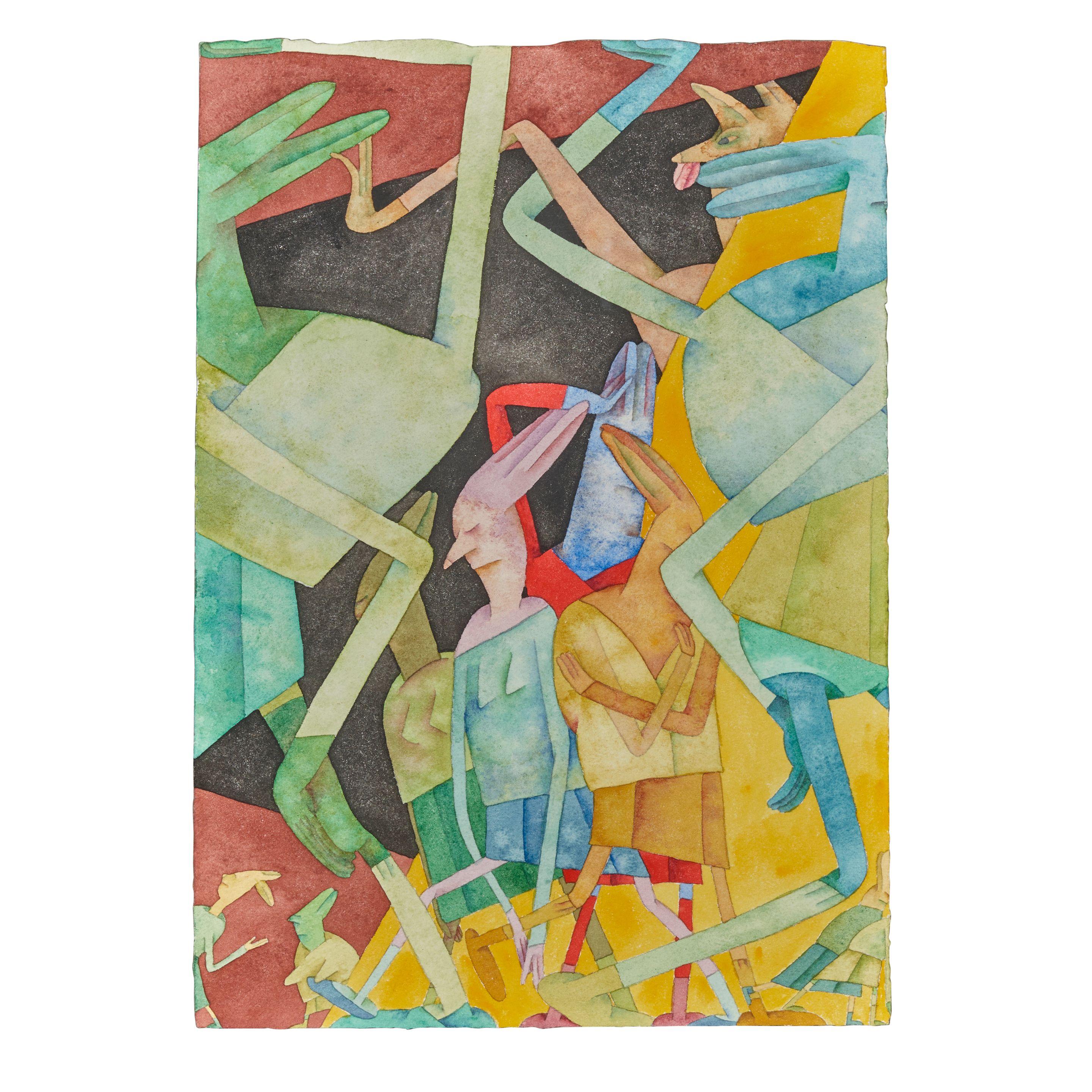 Gladys Nilsson - Going off the Edge, 1982