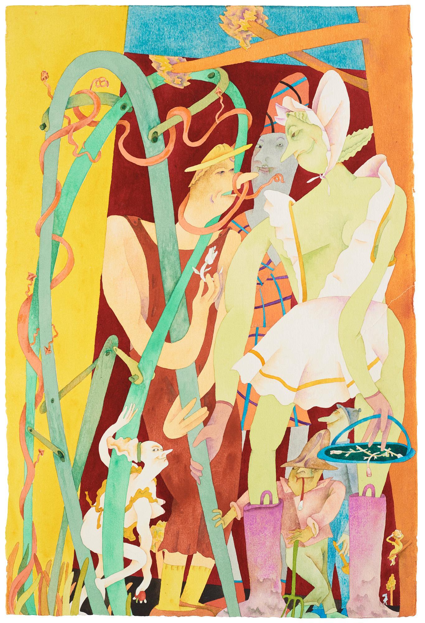 Gladys Nilsson - Probably from the \'Domestic Goddess Series\'