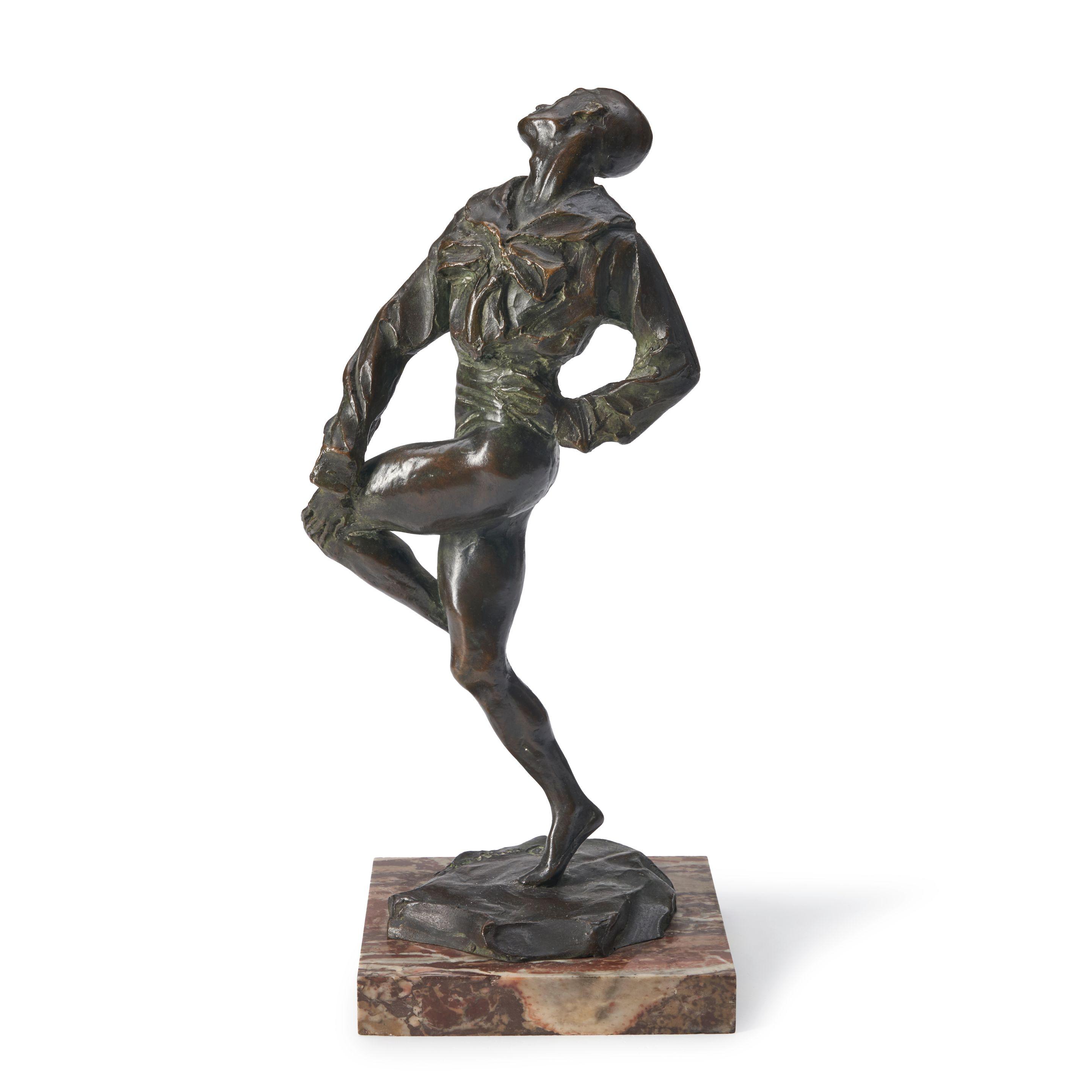 Gleb Derujinsky - A Harlequin Dancing