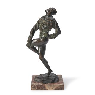 Gleb Derujinsky - A Harlequin Dancing