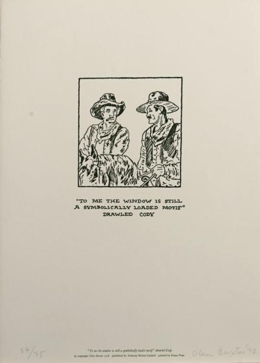 Glen Baxter - [Illustrations]: Six Plates