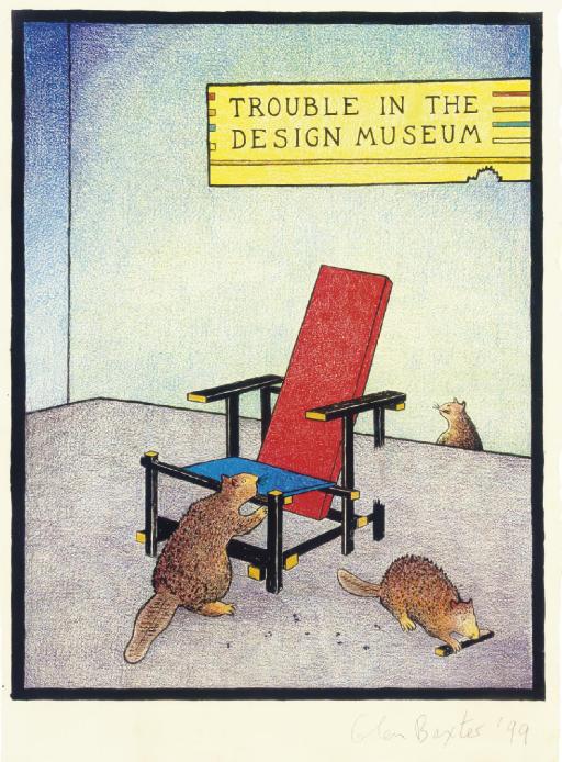 Glen Baxter - Trouble In The Design Museum