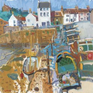 Glen Scouller, R.G.I. - Crail Harbour