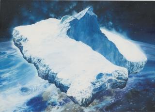 Glenn Brown - Exercise One (For Ian Curtis) After Chris Foss