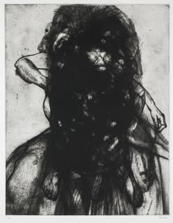 Glenn Brown - Layered Portrait (After Lucian Freud) 9 