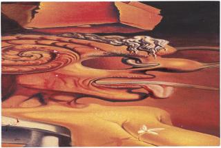 Glenn Brown - Untitled (Abstract Face)