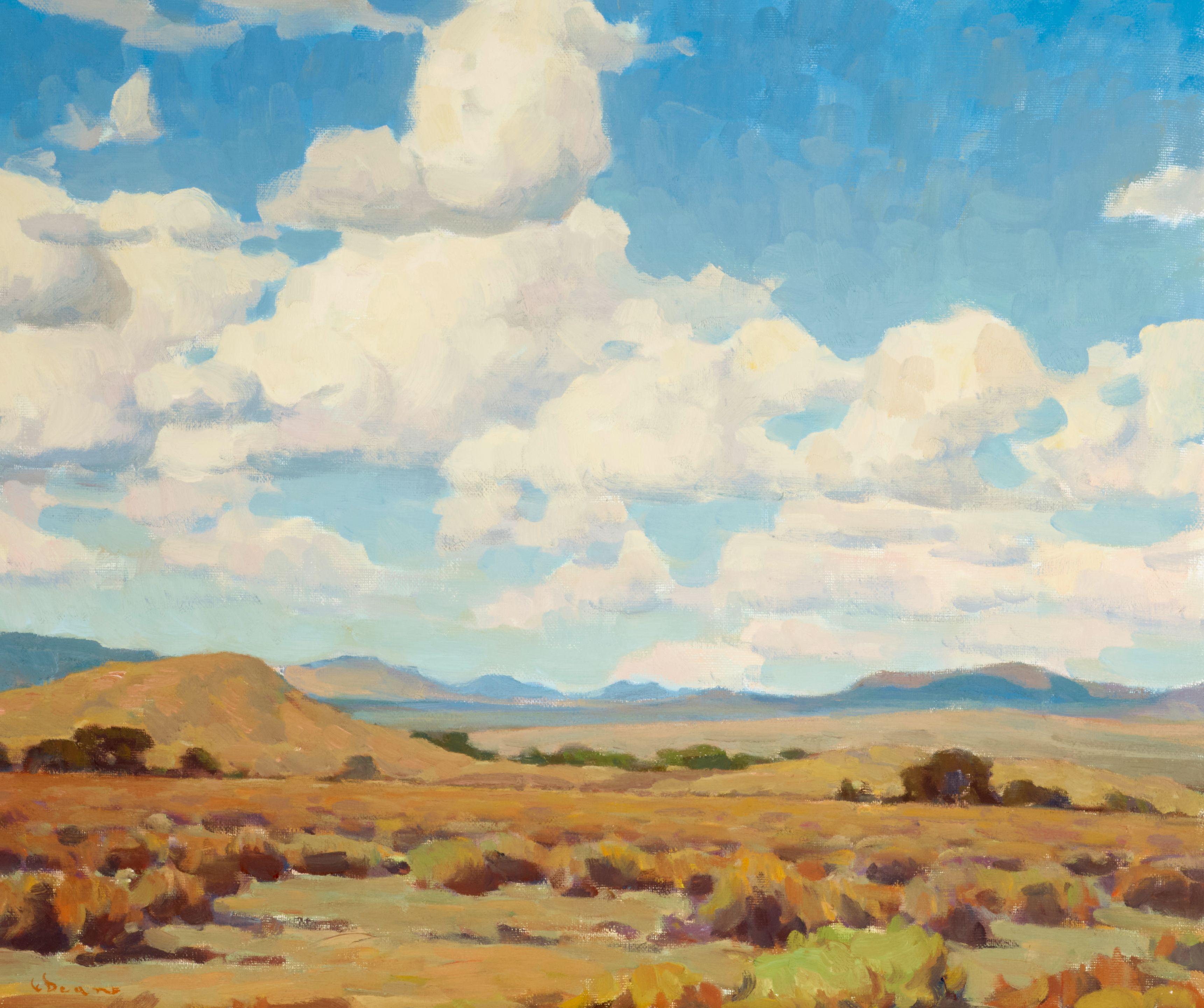 Glenn Dean - Afternoon Gathering 30 x 36 in. 38 x 43 in.