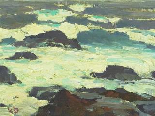 Glenn Dean - Coastal Scenes (a group of five) various sizes, the largest 9 x 12 in. various sizes, the largest 15 1/4 x 18 1/4 in.