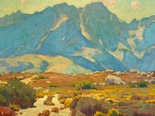 Glenn Dean - Fall in the Sierras 30 x 40 in. framed 37 x 47 in.