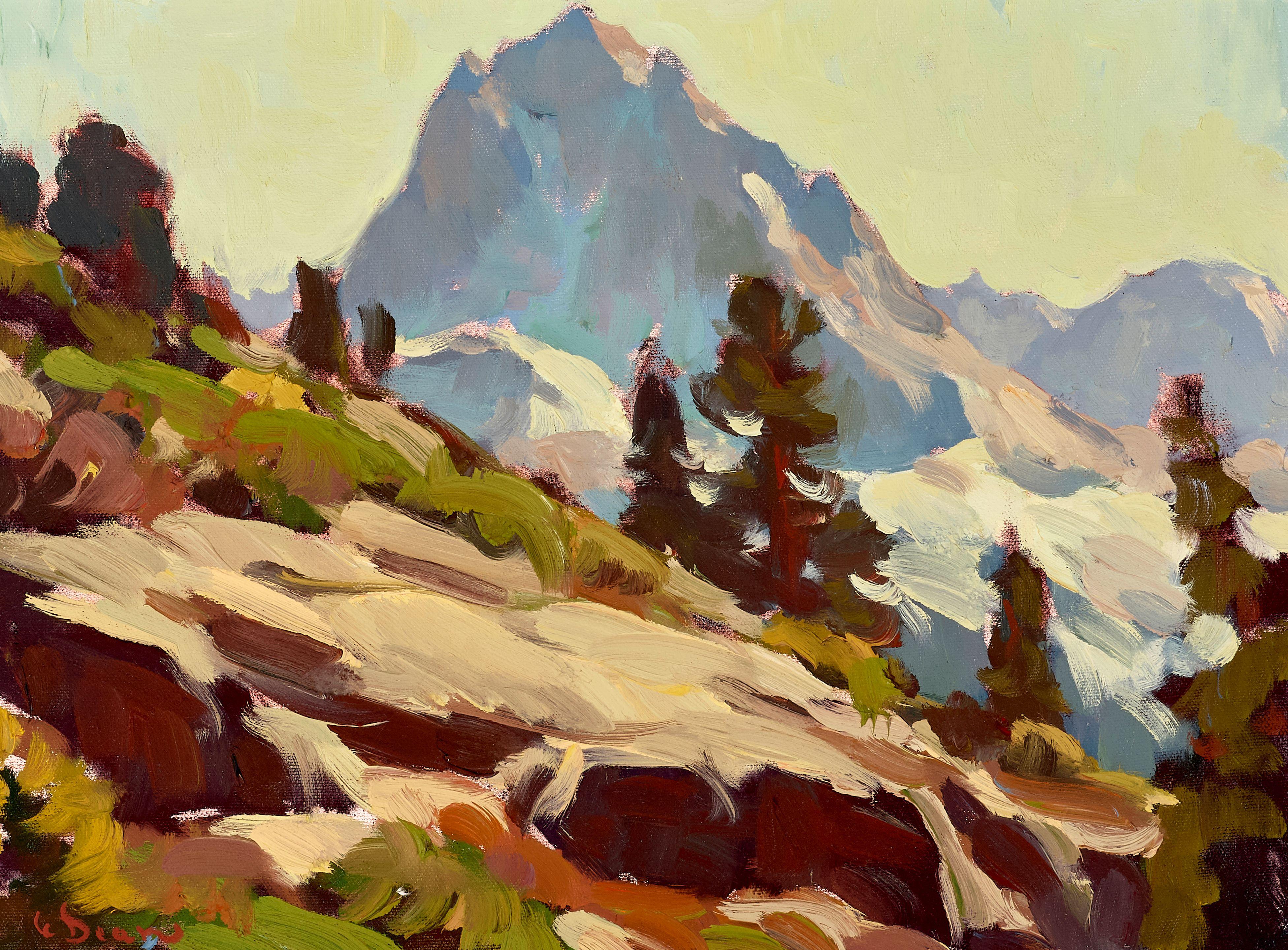 Glenn Dean - High Sierra, CA 12 x 16 in. framed 15 1/2 x 20 in.