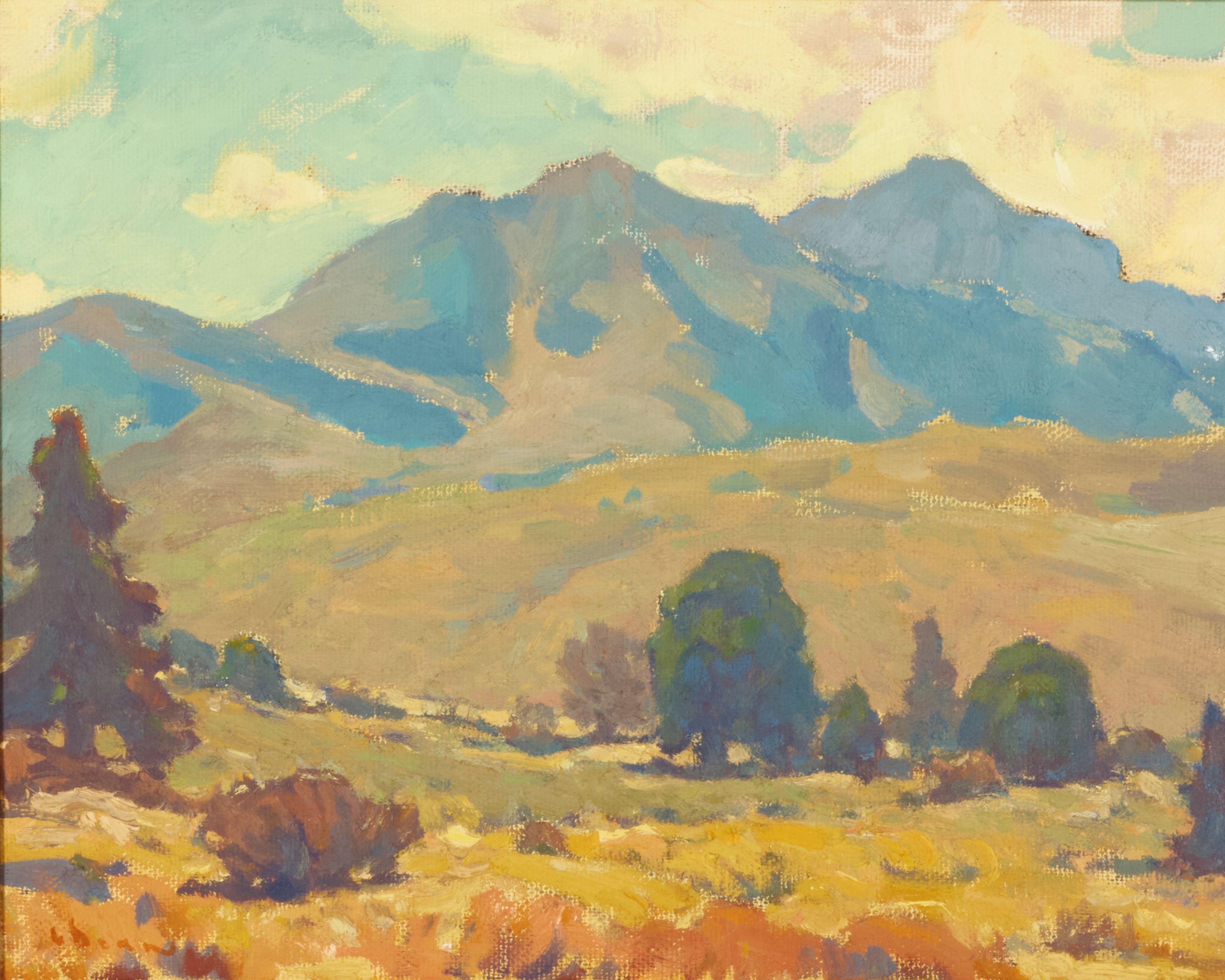 Glenn Dean - In the Foothills 16 x 20 in. framed 24 x 27 1/2 in.