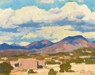 Glenn Dean - Shifting Light 11 x 14 in. framed 15 x 17 1/2 in.