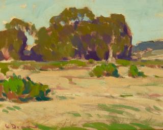 Glenn Dean - Signs of Spring 8 x 10 in. framed 12 1/2 x 14 1/2 in.