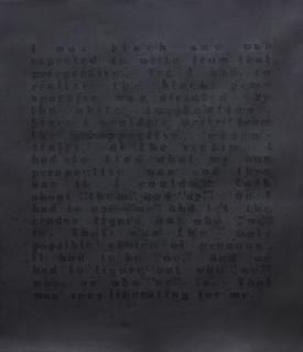 Glenn Ligon - Baldwin #3 (Ii)