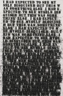 Glenn Ligon - Black Like Me #3