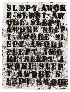 Glenn Ligon - (Miserable) Life #13