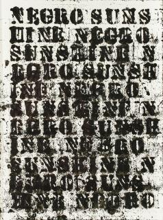 Glenn Ligon - Negro Sunshine Study Ii #45