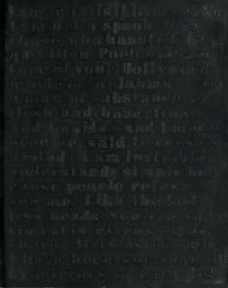 Glenn Ligon - Prologue Series: The Invisible Man (Black Version) #4