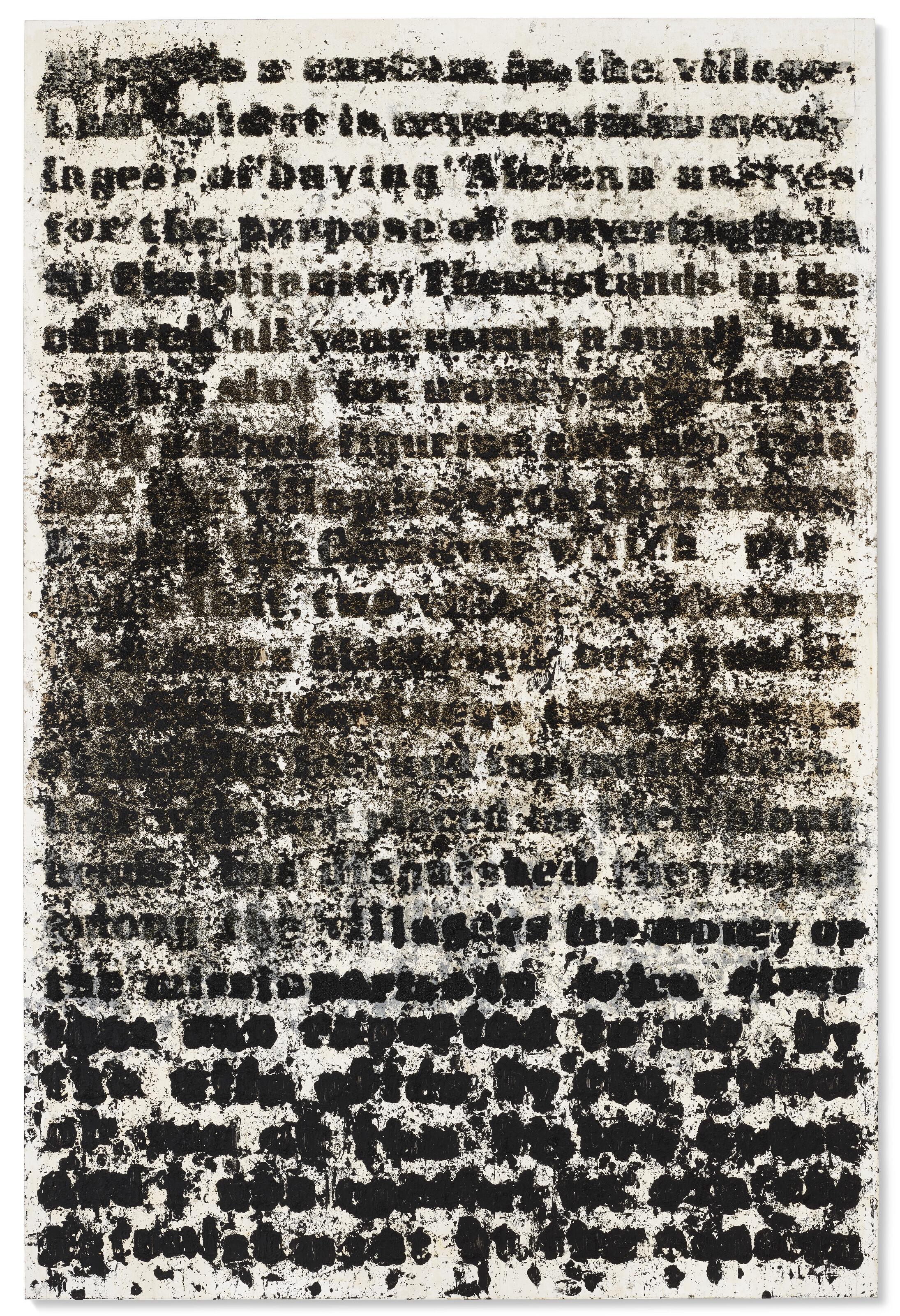 Glenn Ligon - Stranger Drawing #4