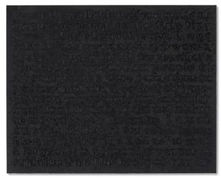 Glenn Ligon - Stranger Study #31